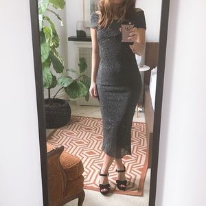 Zara Sparkly Evening Dress